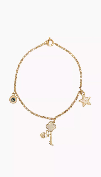 Turkish Eye Star Key Anklet/Bracelet
