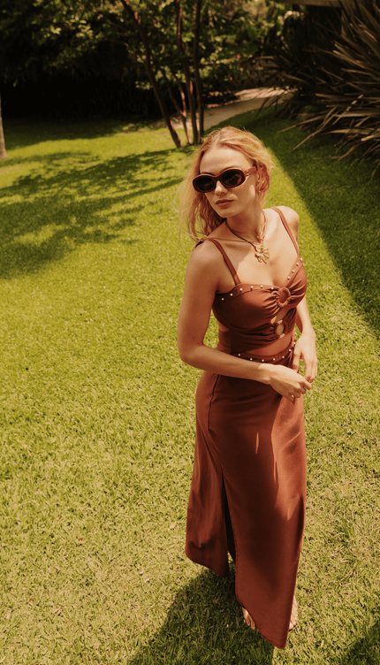 Vestido Toscano con Perlas, Colección Limoncello - Bari, los mejores trajes de baño y Bikinis. Diseño y tecnología juntos.