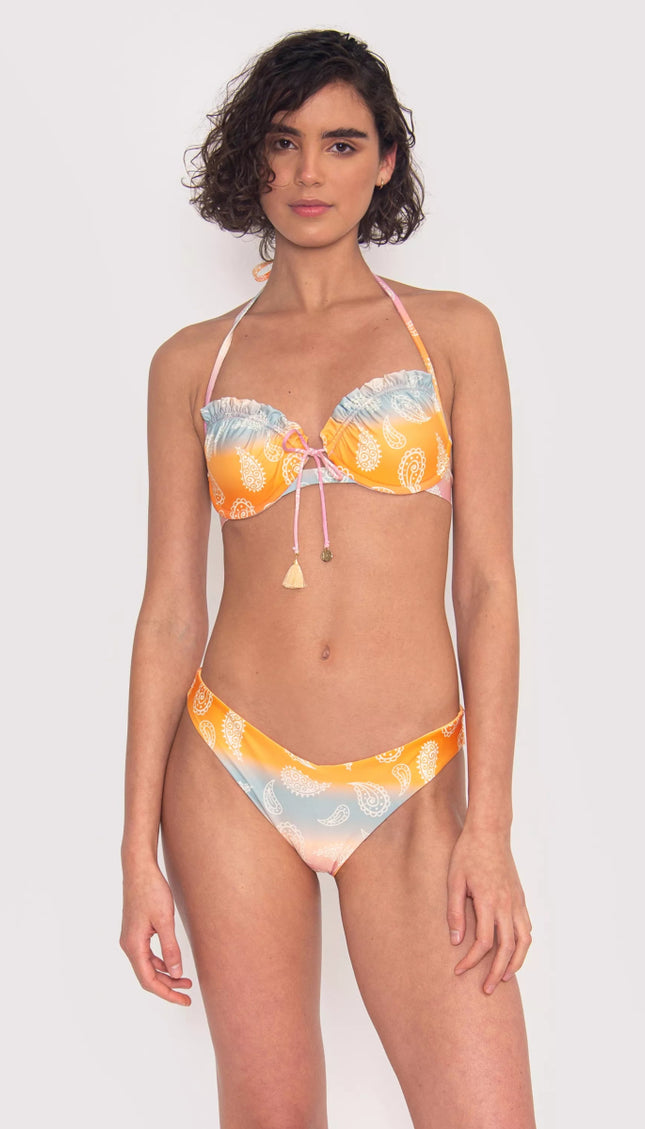 Bikini Reversible Sunset Vibra Bonita - Bari, los mejores trajes de baño y Bikinis. Diseño y tecnología juntos.