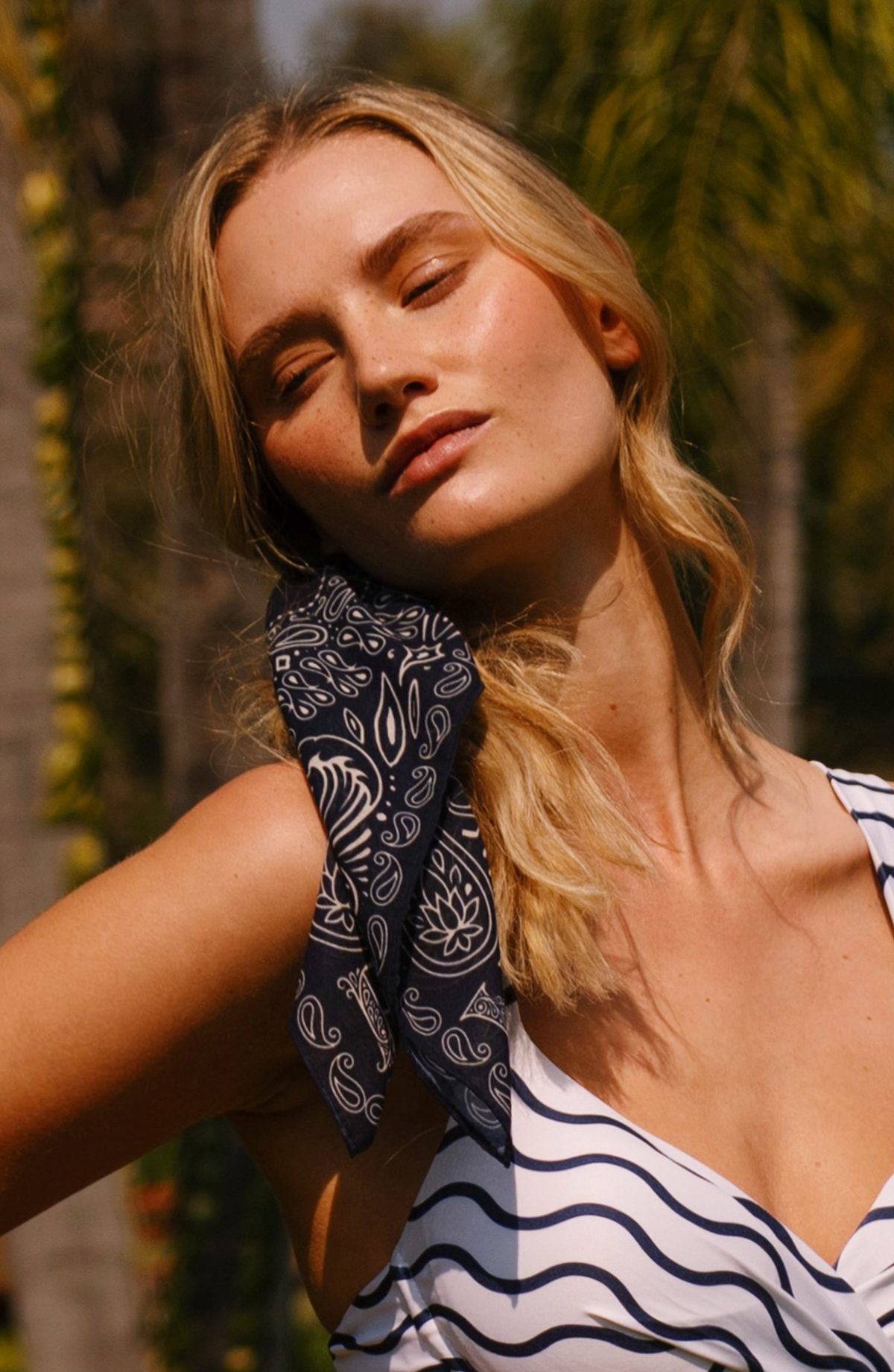 Paisley Waves Scarf, ODYSSEY Collection