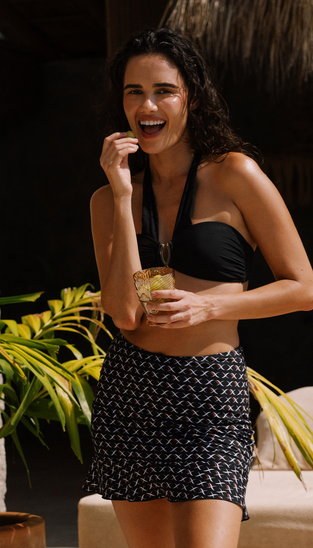 Falda con Panty Cocoa, Colección Pacífico