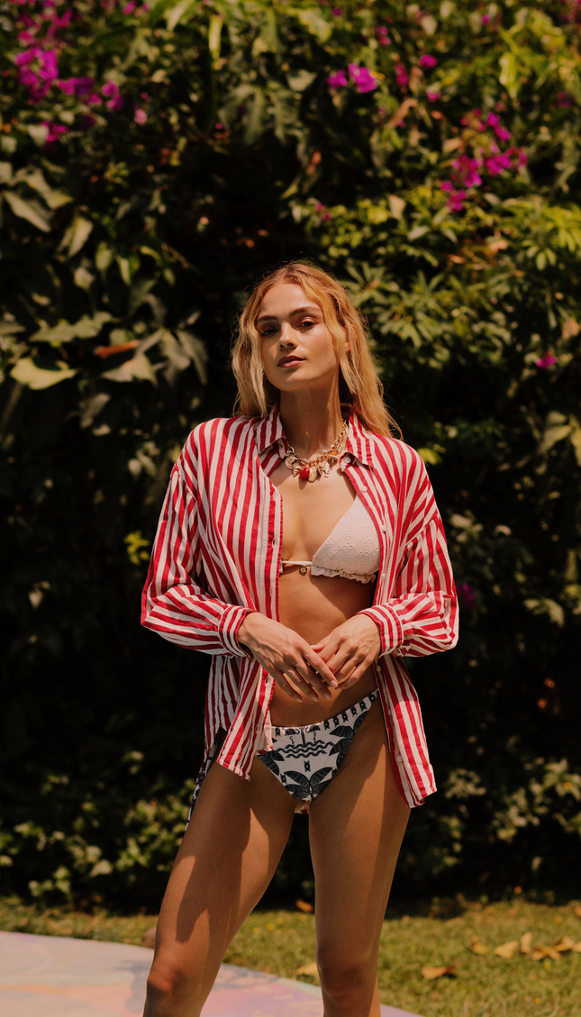 Panty de Bikini Flamingos , Colección Limoncello