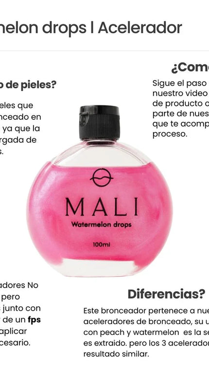 Acelerador de bronceador Watermelon Drops