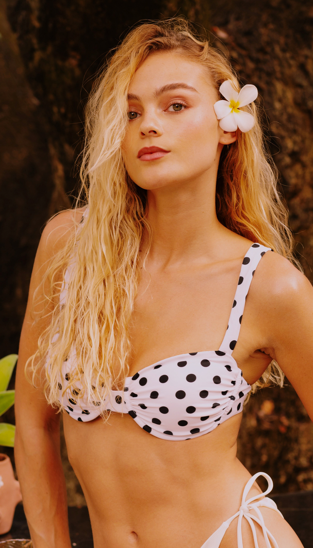 Top de Bikini Lunares , Colección Limoncello