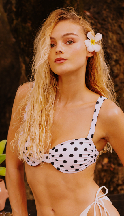 Top de Bikini Lunares , Colección Limoncello