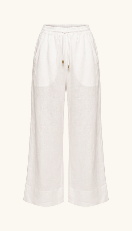 Pantalón Blanco Lino, Colección ODISEA