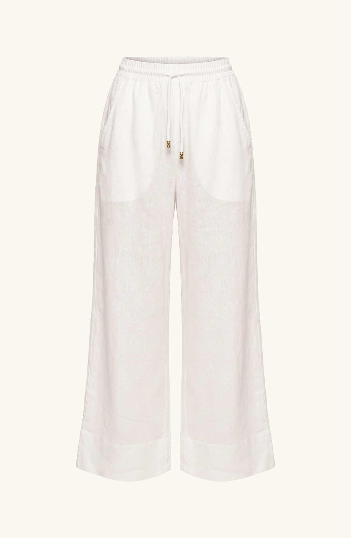 White Linen Trousers, ODYSSEY Collection