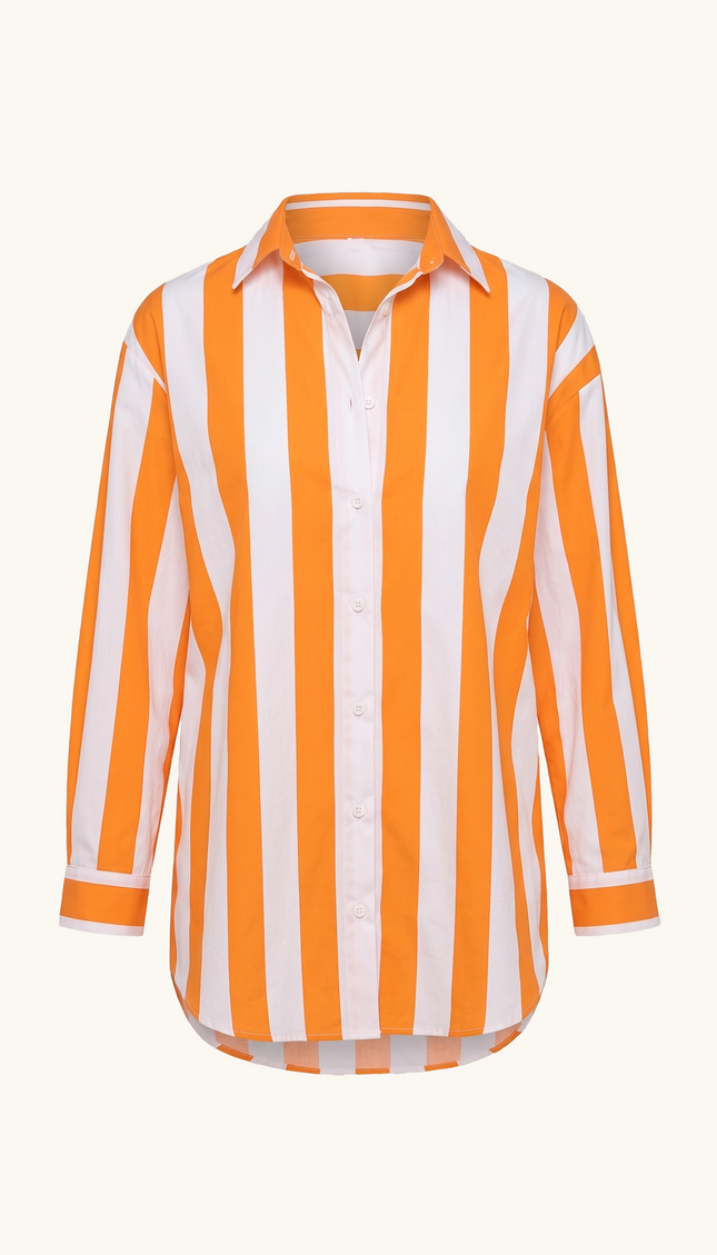 Camisa Manga Larga Rayas, Colección ODISEA