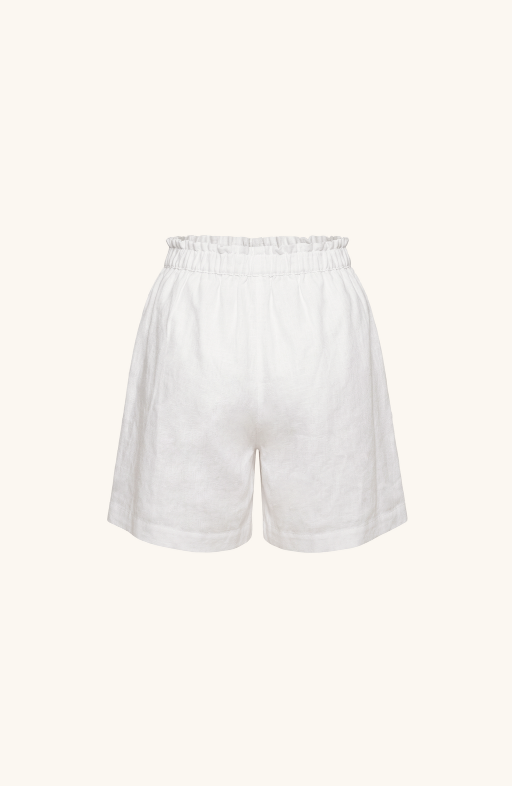 Short Blanco Lino, Colección ODISEA