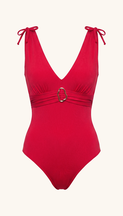 Red One-Piece Swimsuit, ODYSSEY Collection