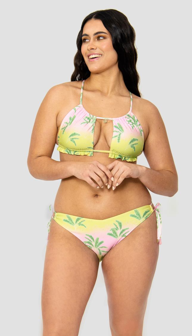Aurora Palm Printed Bikini
