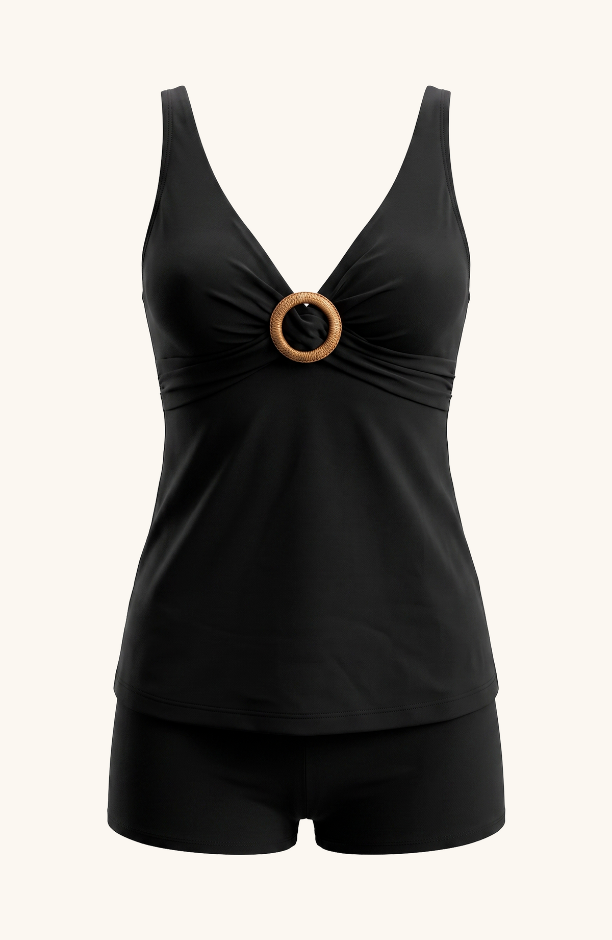 Tankini Negro con Short, Colección Alquimia