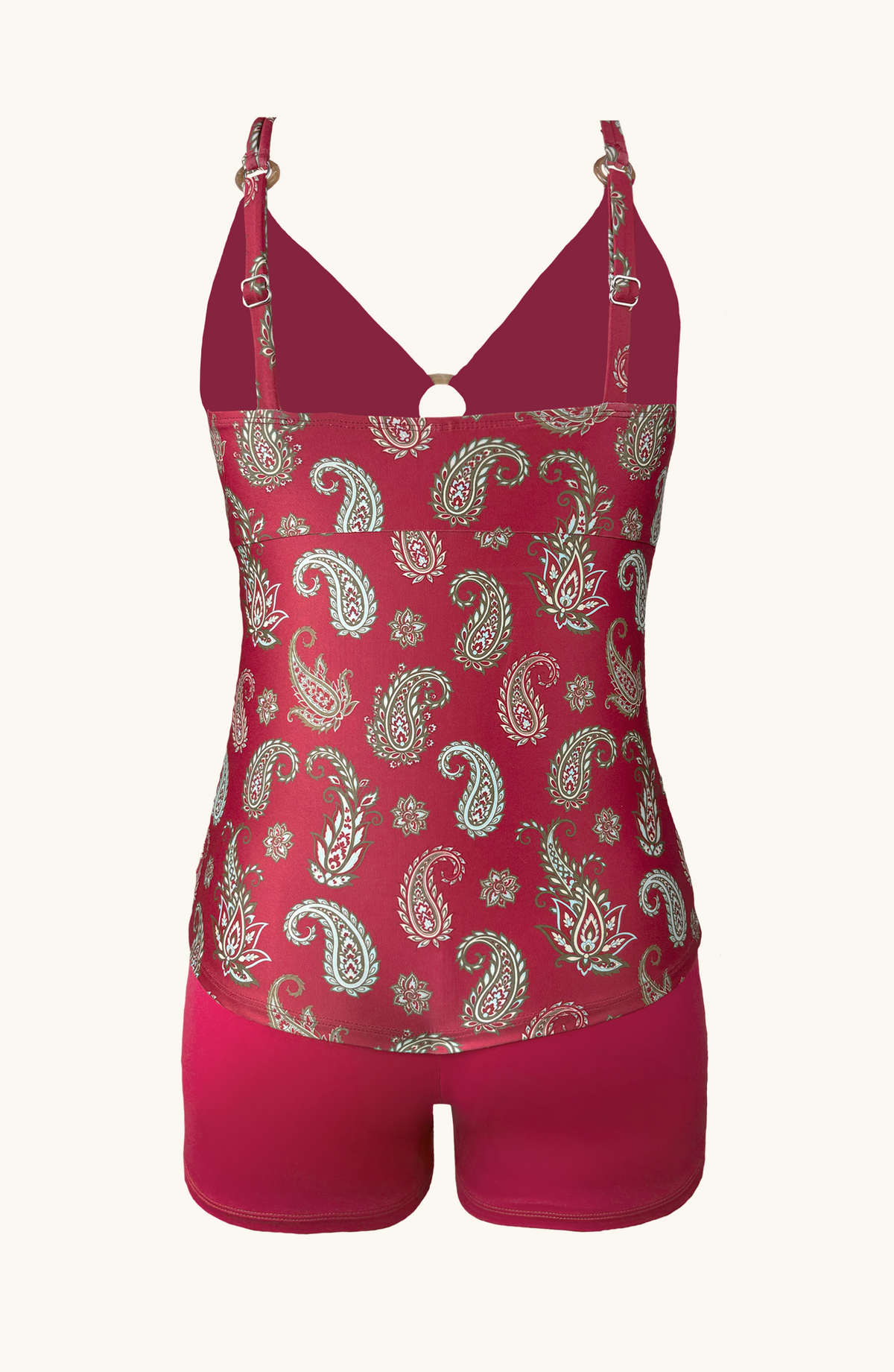 Paisley Print Tankini with Shorts, ODYSSEY Collection