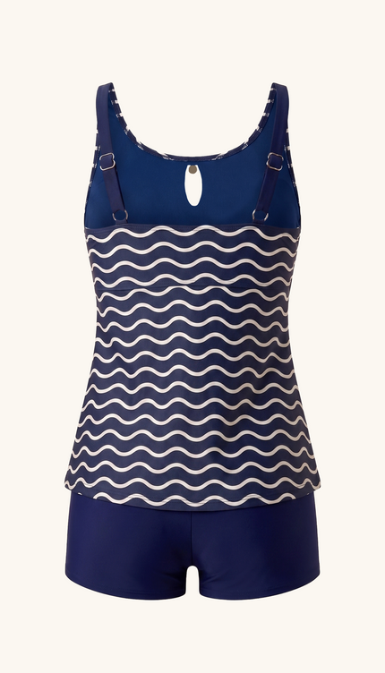 Tankini con short Olas, Colección ODISEA