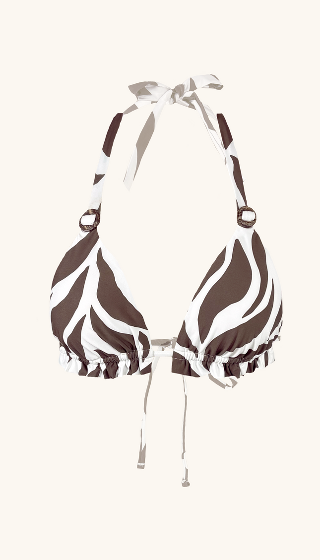 Top de Bikini Animal Print, Colección ODISEA