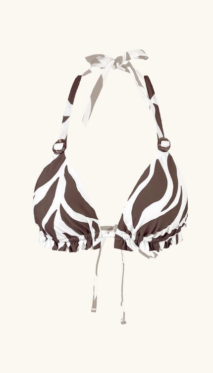 Top de Bikini Animal Print, Colección ODISEA