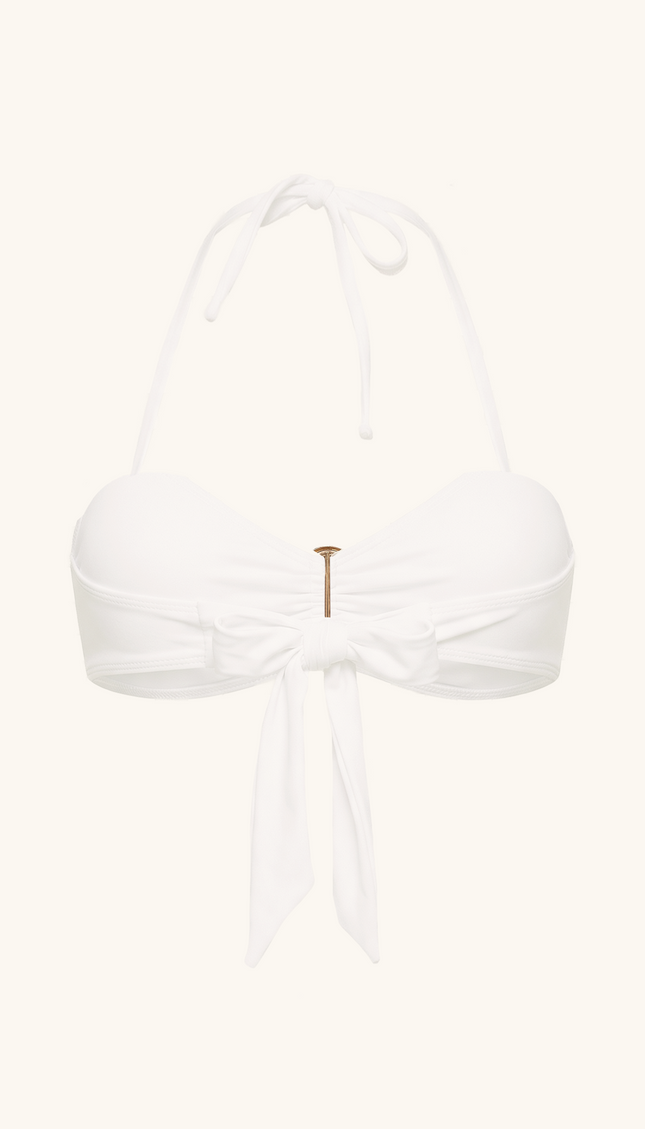 Top Strapless de Bikini Cloud Dancer, Colección ODISEA