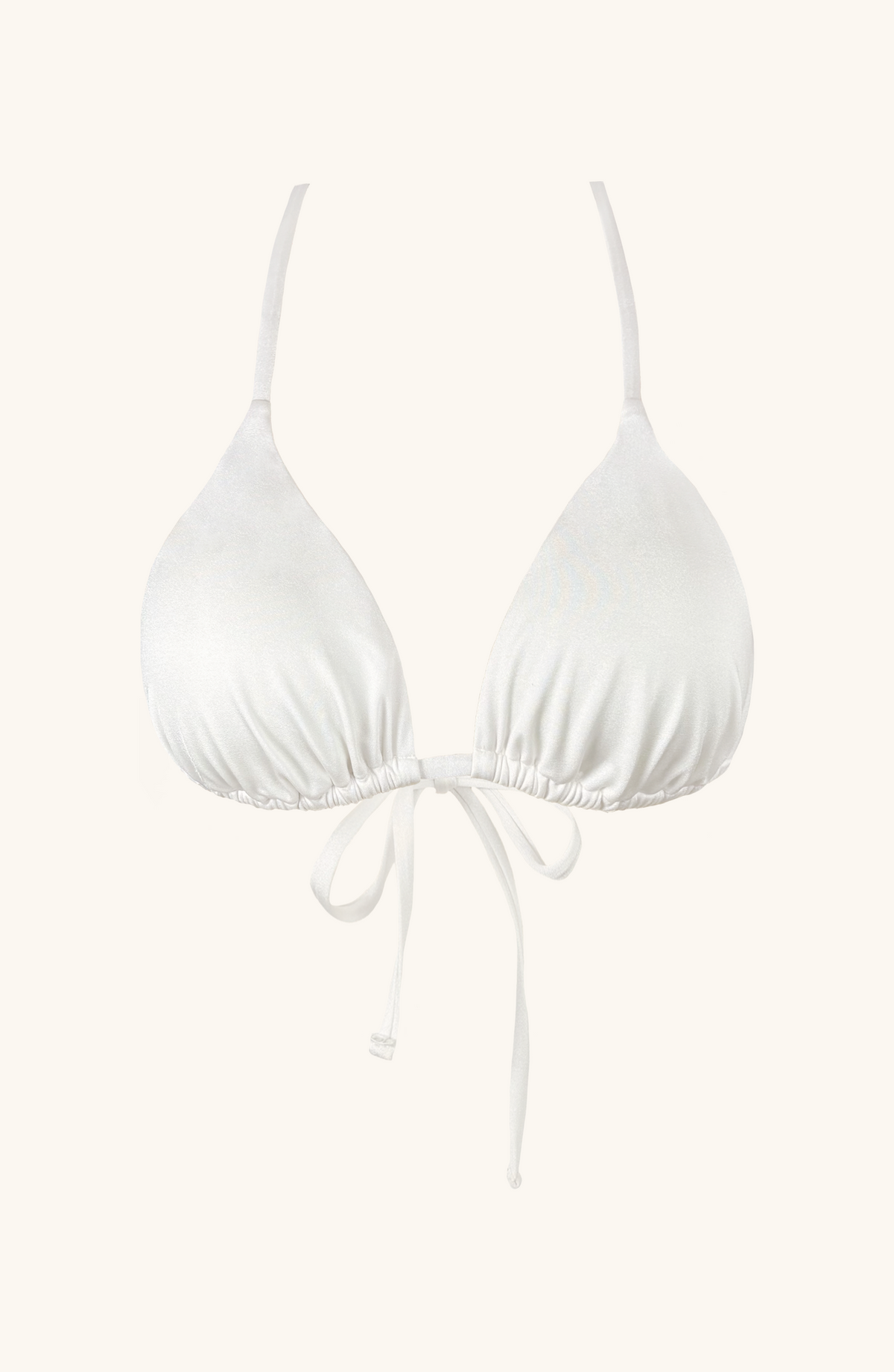 Top Triangular de Bikini  Cloud Dancer, Colección ODISEA
