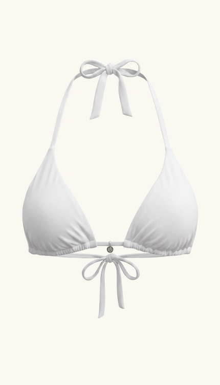 Top de Bikini Blanco, Colección Alquimia