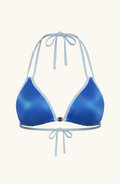 Top de Bikini Azul triangular , Colección Alquimia