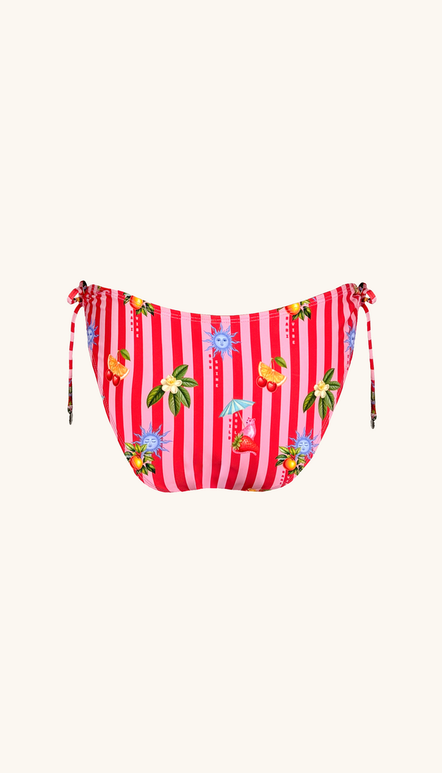 Panty de Bikini Rayas, Colección Alma Frutal