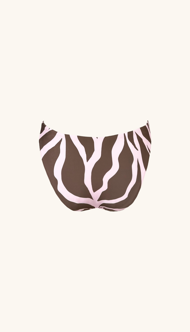 Panty de Bikini Animal Print Reversible, Colección ODISEA