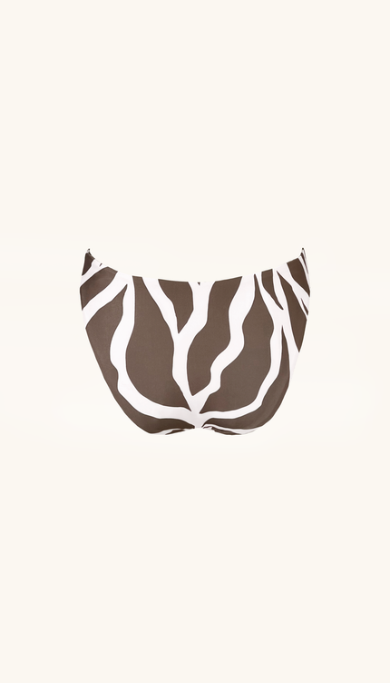 Panty de Bikini Animal Print Reversible, Colección ODISEA