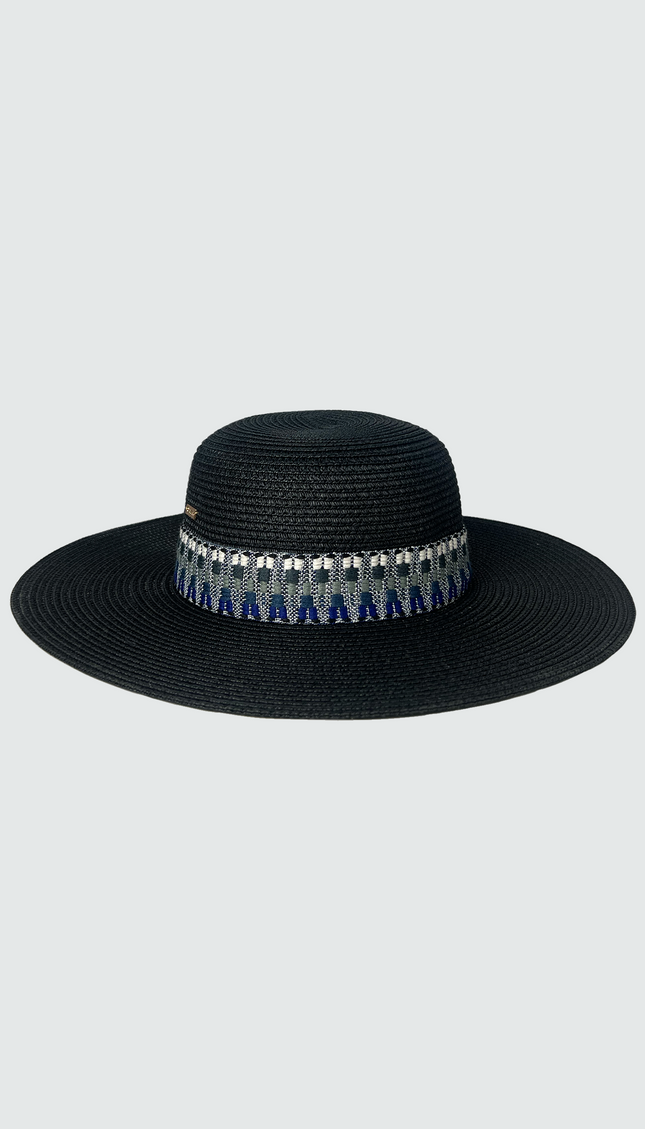 Black Hat Woven Band