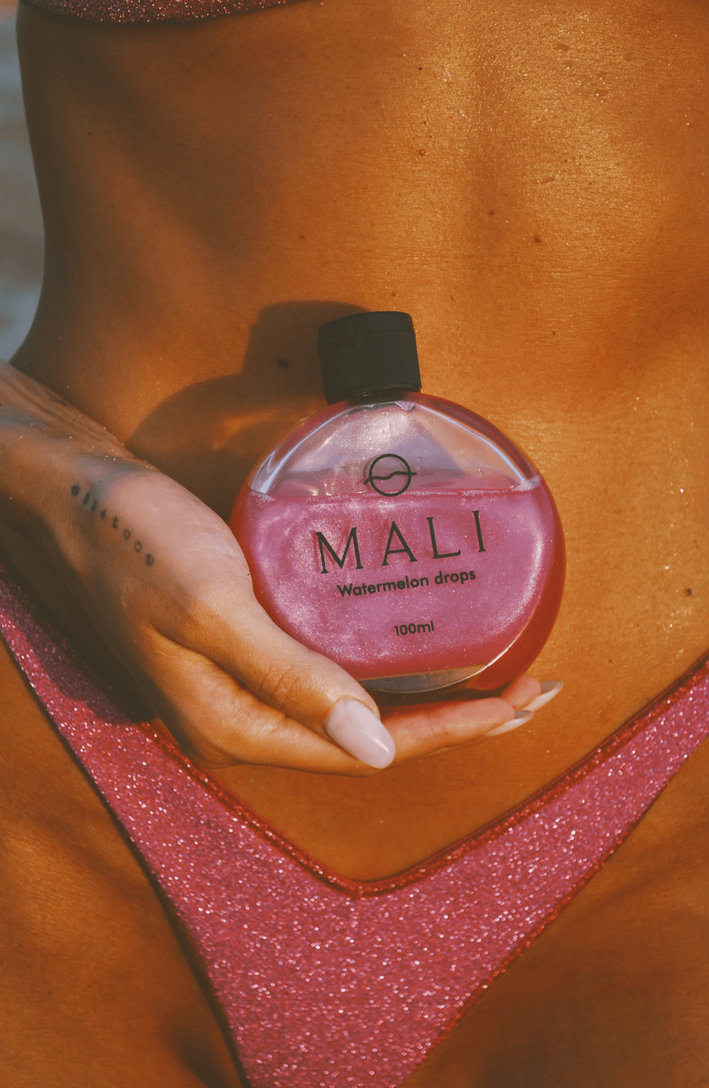 Acelerador de bronceador Watermelon Drops - Bari, los mejores trajes de baño y Bikinis. Diseño y tecnología juntos.