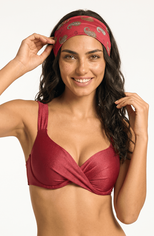 Bandana Paisley , Colección ODISEA - Bari, los mejores trajes de baño y Bikinis. Diseño y tecnología juntos.
