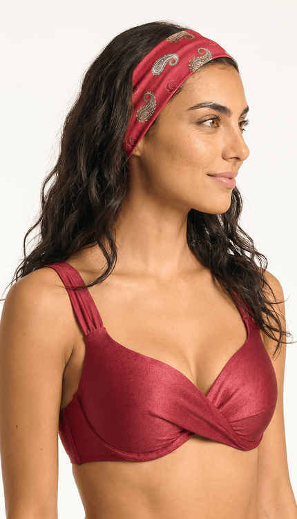 Bandana Paisley , Colección ODISEA - Bari, los mejores trajes de baño y Bikinis. Diseño y tecnología juntos.