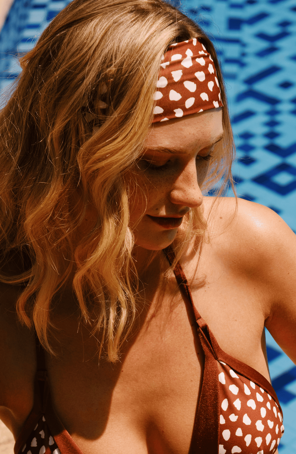 Bandana Safari, Colección ODISEA - Bari, los mejores trajes de baño y Bikinis. Diseño y tecnología juntos.