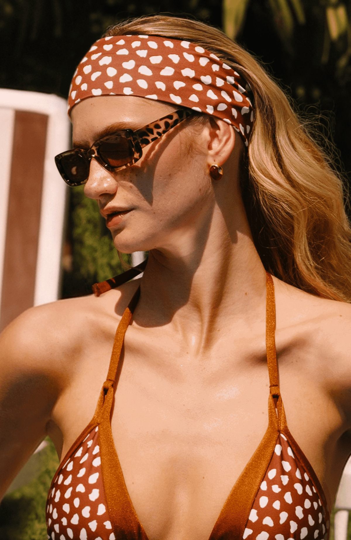Bandana Safari, Colección ODISEA - Bari, los mejores trajes de baño y Bikinis. Diseño y tecnología juntos.