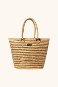 Bolsa de Playa Beige, Colección ODISEA - Bari, los mejores trajes de baño y Bikinis. Diseño y tecnología juntos.