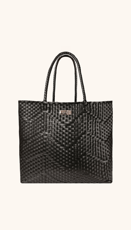 Bolsa de Playa Negra, Colección ODISEA - Bari, los mejores trajes de baño y Bikinis. Diseño y tecnología juntos.