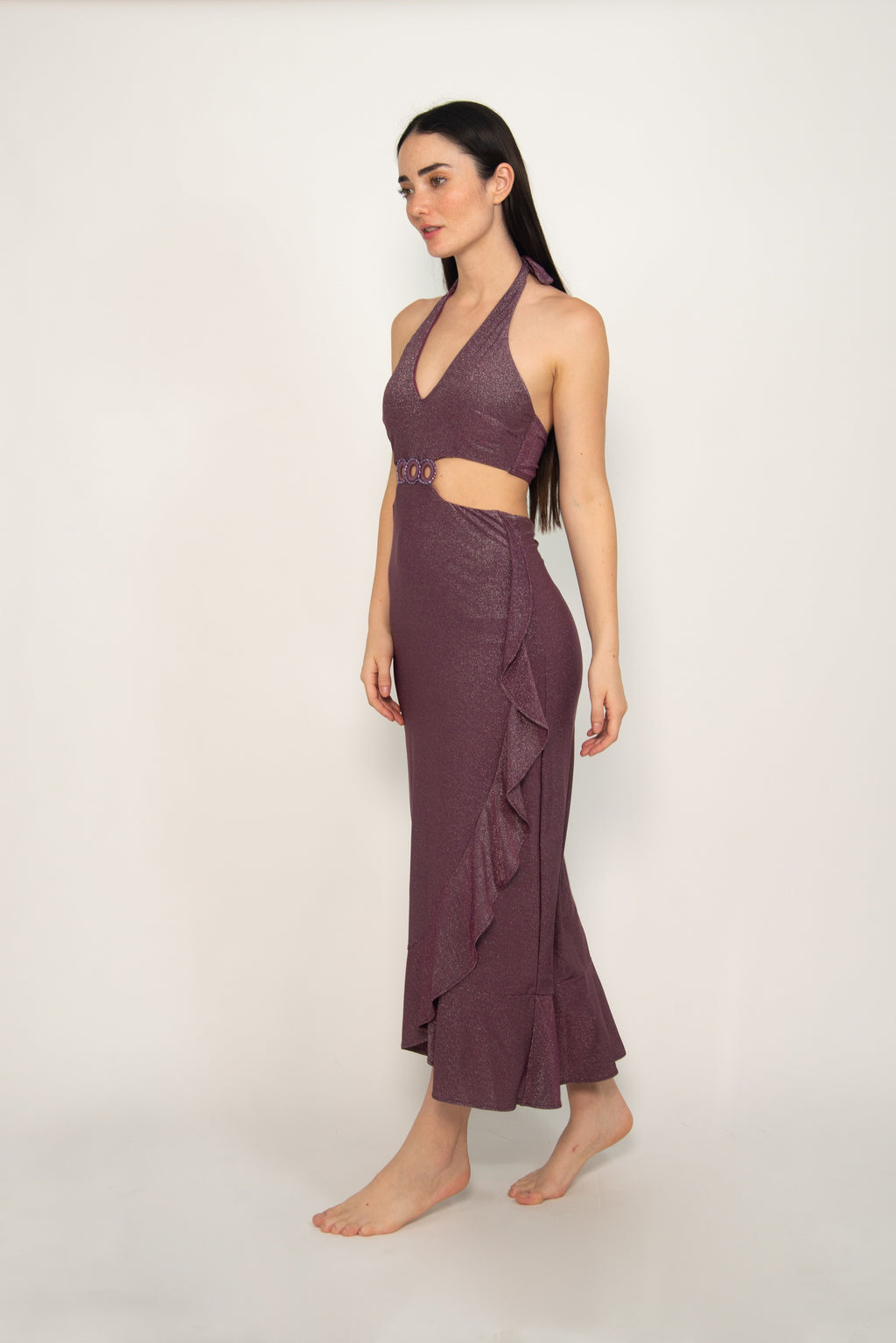 Brillante Halter, Vestido Largo - Bari, los mejores trajes de baño y Bikinis. Diseño y tecnología juntos.