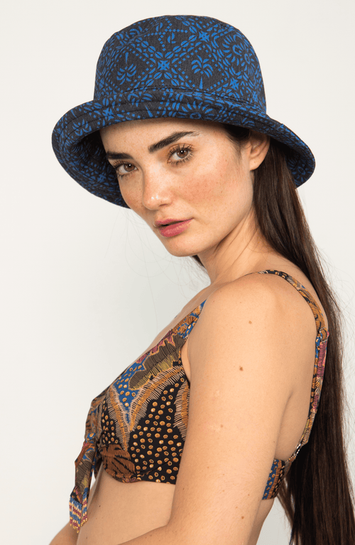 Bucket Hat Alebrijes, Colección Selva de Bari Swimwear - Bari, los mejores trajes de baño y Bikinis. Diseño y tecnología juntos.