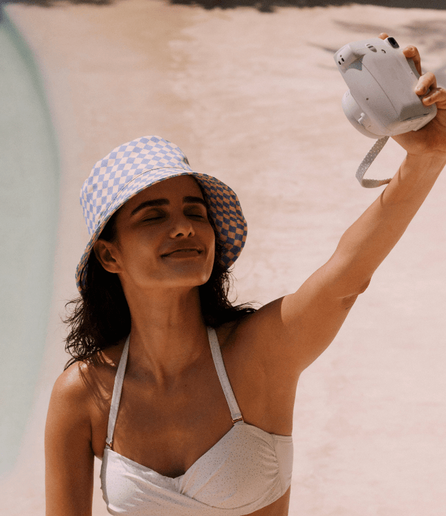 Bucket Hat Azulejos, Colección Pacifico - Bari, los mejores trajes de baño y Bikinis. Diseño y tecnología juntos.