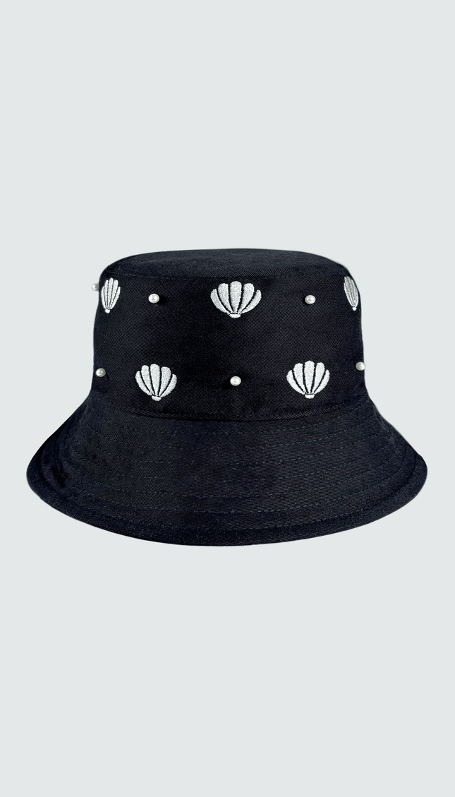 Bucket Hat Conchas Midnight, Colección Pacifico - Bari, los mejores trajes de baño y Bikinis. Diseño y tecnología juntos.