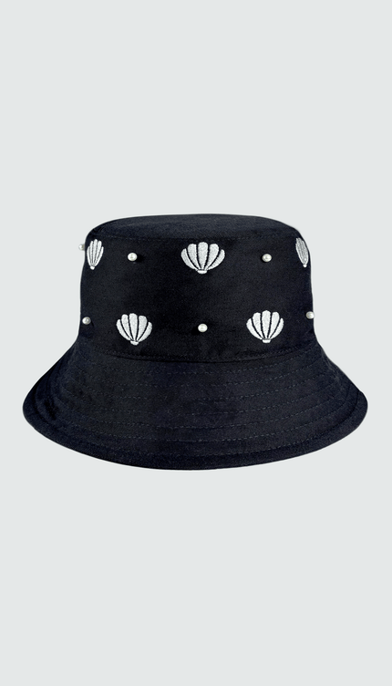 Bucket Hat Conchas Midnight, Colección Pacifico - Bari, los mejores trajes de baño y Bikinis. Diseño y tecnología juntos.