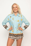 Camisa Manga Larga Campirana, Colección ODISEA - Bari, los mejores trajes de baño y Bikinis. Diseño y tecnología juntos.