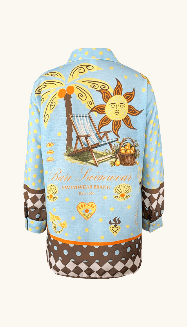 Camisa Manga Larga Campirana, Colección ODISEA - Bari, los mejores trajes de baño y Bikinis. Diseño y tecnología juntos.