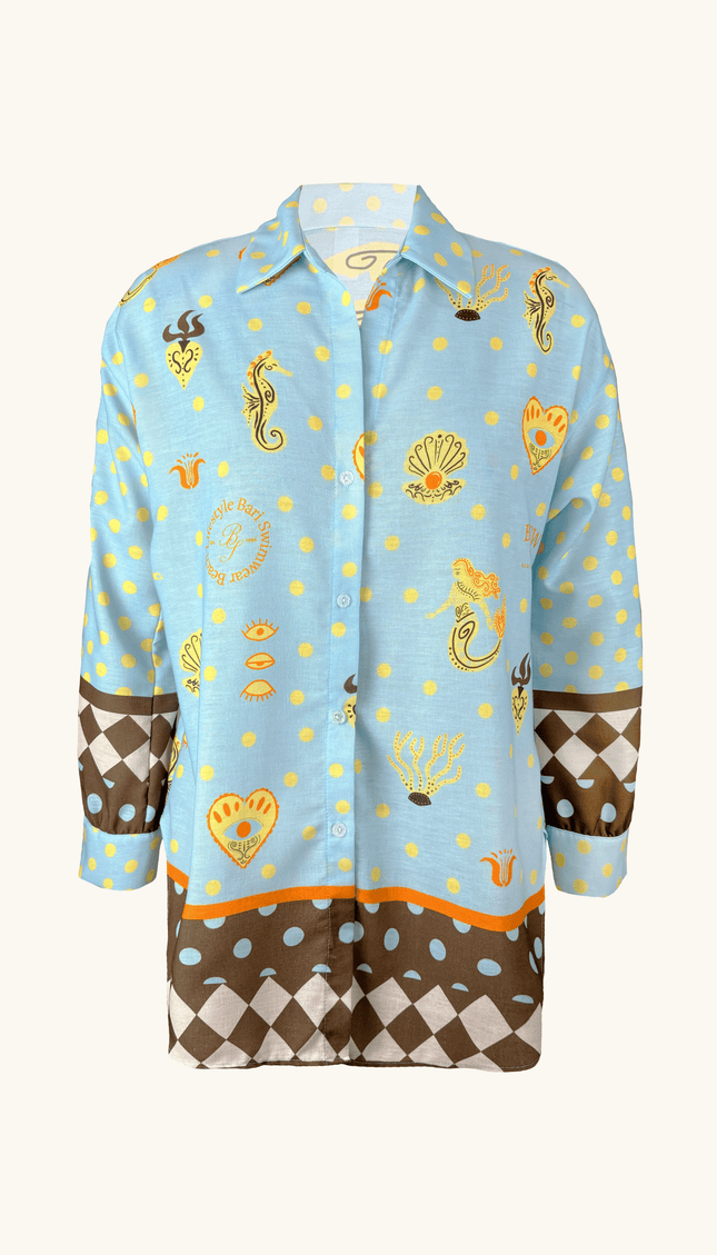 Camisa Manga Larga Campirana, Colección ODISEA - Bari, los mejores trajes de baño y Bikinis. Diseño y tecnología juntos.