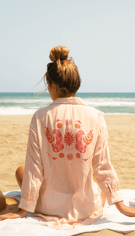 Camisa Manga Larga Estampado Jaguares, Colección Pacifico de Bari Swimwear - Bari, los mejores trajes de baño y Bikinis. Diseño y tecnología juntos.