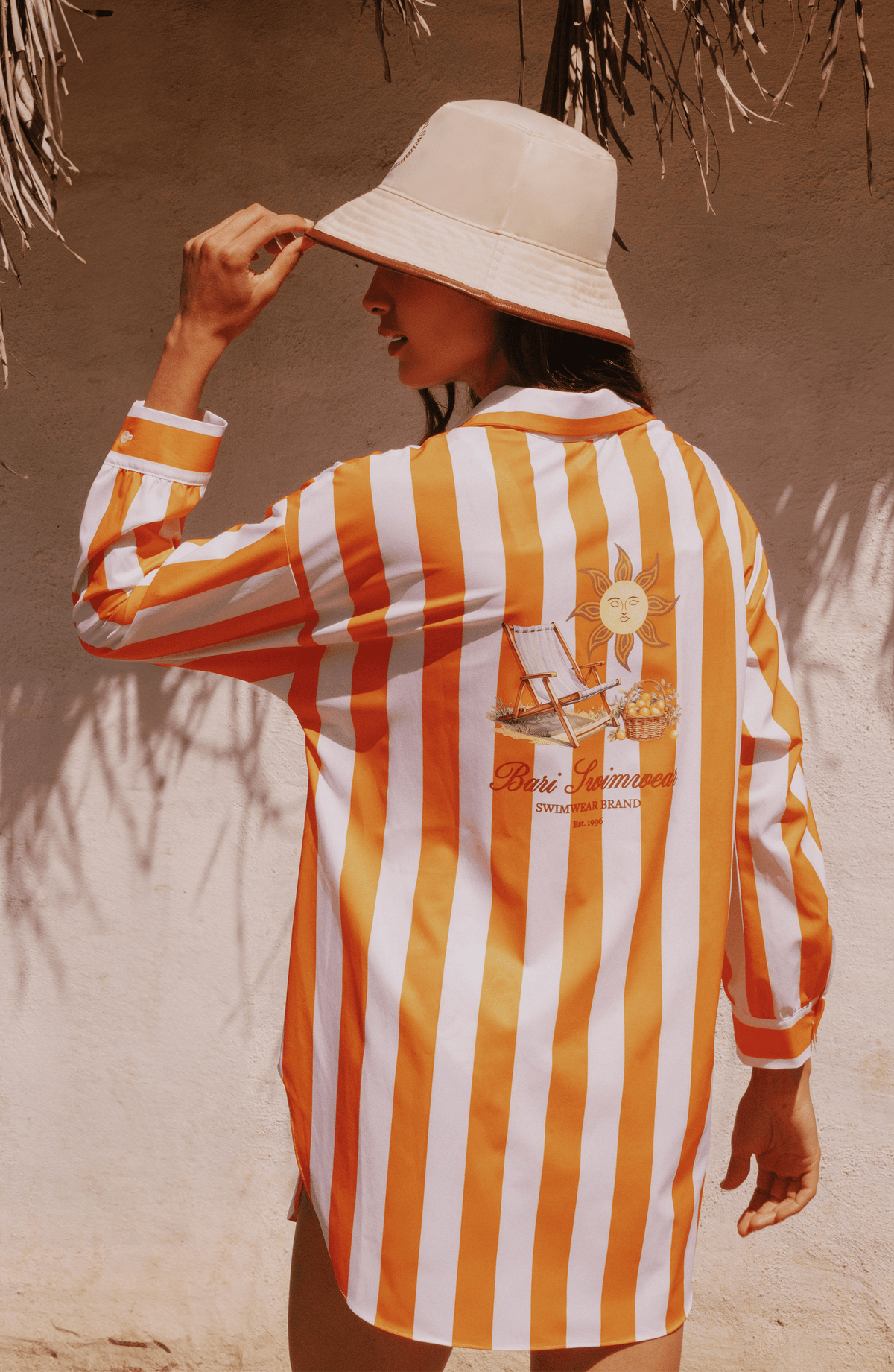 Camisa Manga Larga Rayas, Colección ODISEA - Bari, los mejores trajes de baño y Bikinis. Diseño y tecnología juntos.