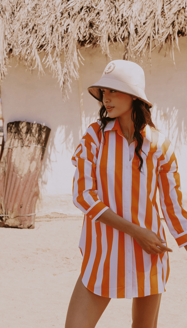 Camisa Manga Larga Rayas, Colección ODISEA - Bari, los mejores trajes de baño y Bikinis. Diseño y tecnología juntos.