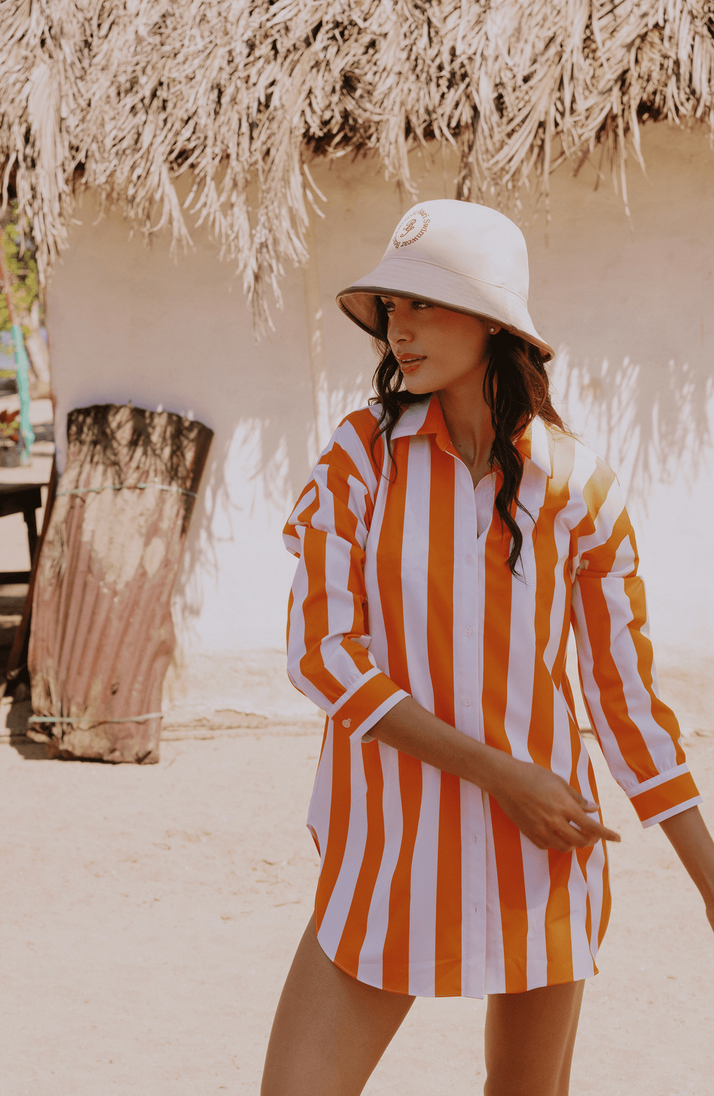 Camisa Manga Larga Rayas, Colección ODISEA - Bari, los mejores trajes de baño y Bikinis. Diseño y tecnología juntos.