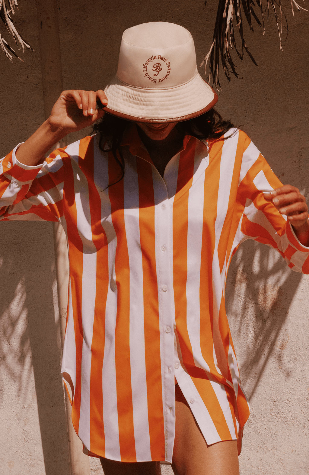 Camisa Manga Larga Rayas, Colección ODISEA - Bari, los mejores trajes de baño y Bikinis. Diseño y tecnología juntos.