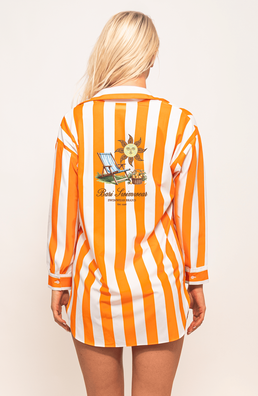 Camisa Manga Larga Rayas, Colección ODISEA - Bari, los mejores trajes de baño y Bikinis. Diseño y tecnología juntos.