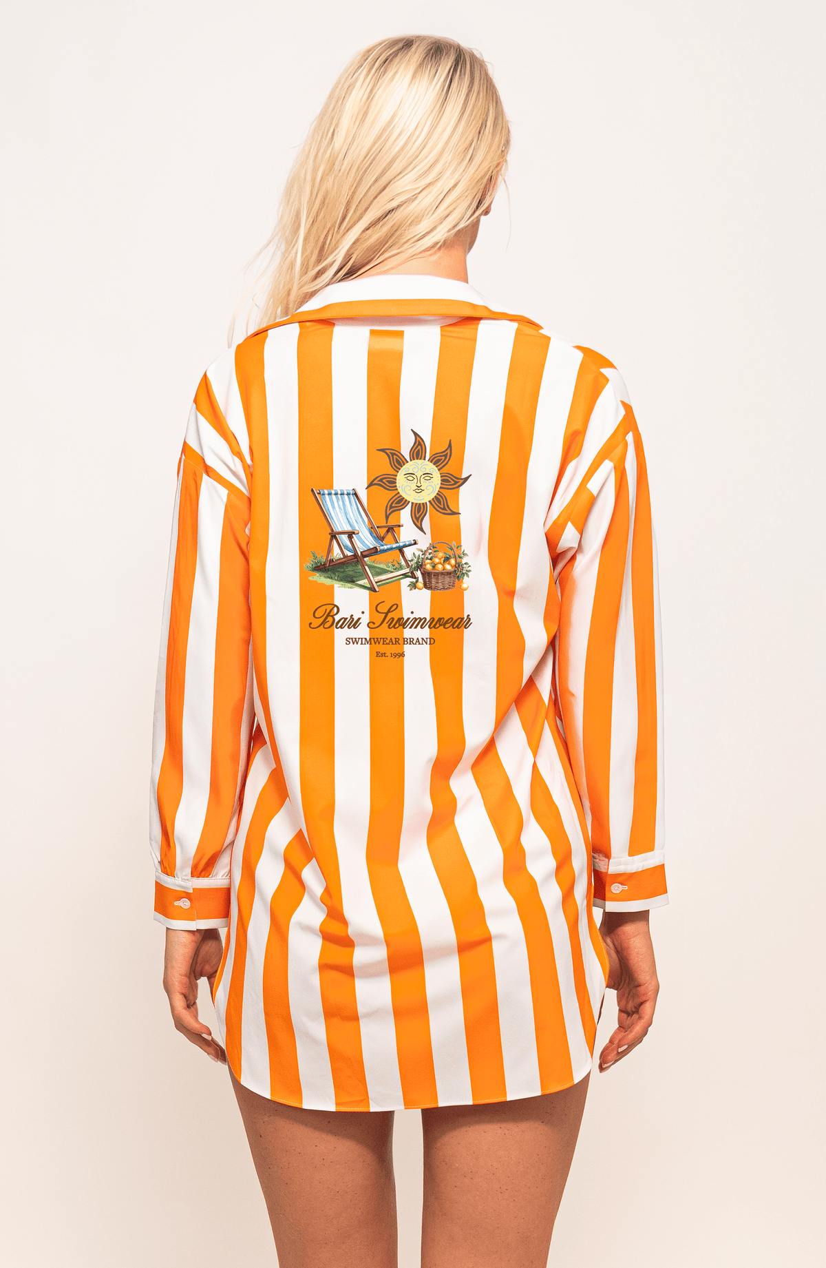 Camisa Manga Larga Rayas, Colección ODISEA - Bari, los mejores trajes de baño y Bikinis. Diseño y tecnología juntos.